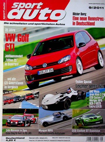 Deckblatt Sport Auto (09/2011)